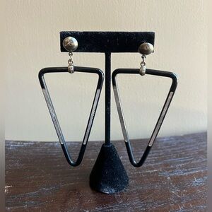 Vintage Triangle Earrings